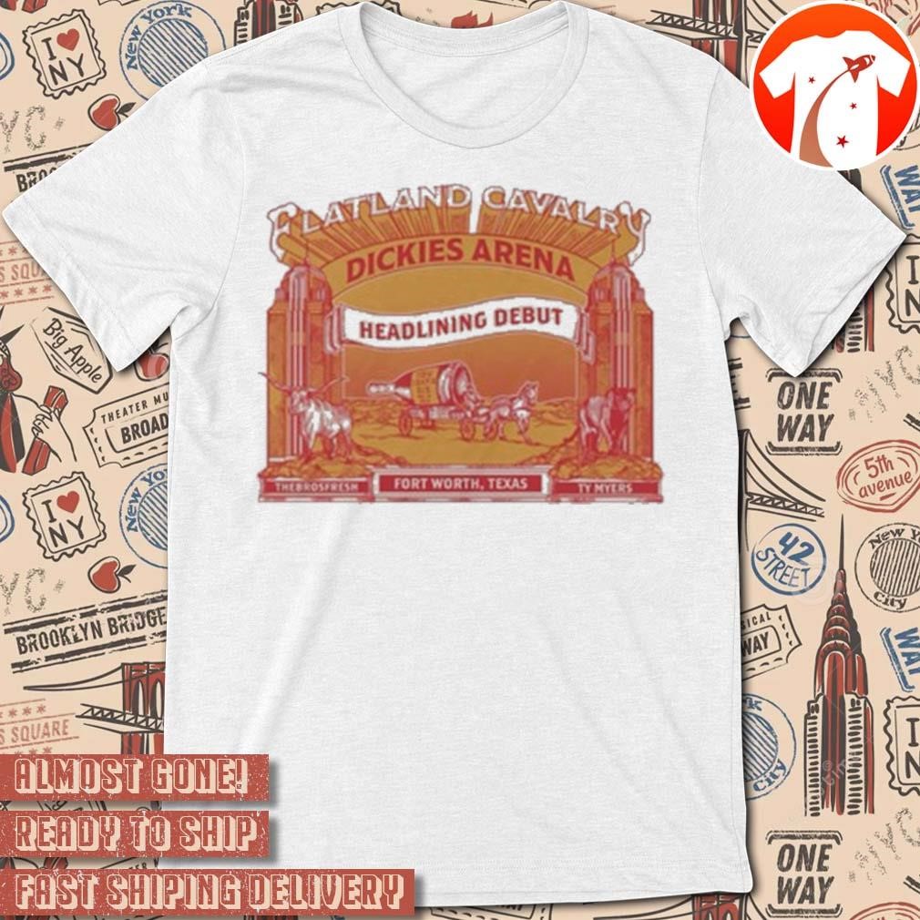 Official Flatland Cavalry NYE Shows 2024 Fort Worth TX t-shirt