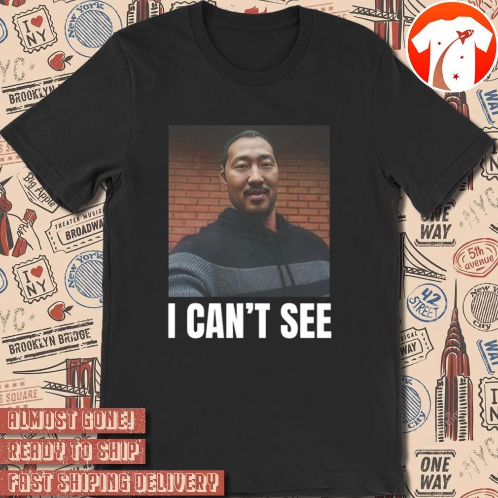 Official I Can't See Andrew Ahn Portrait t-shirt