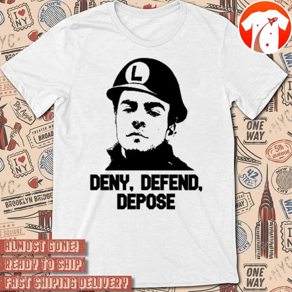 Official Marlo The Hutt Deny Defend Depose t-shirt