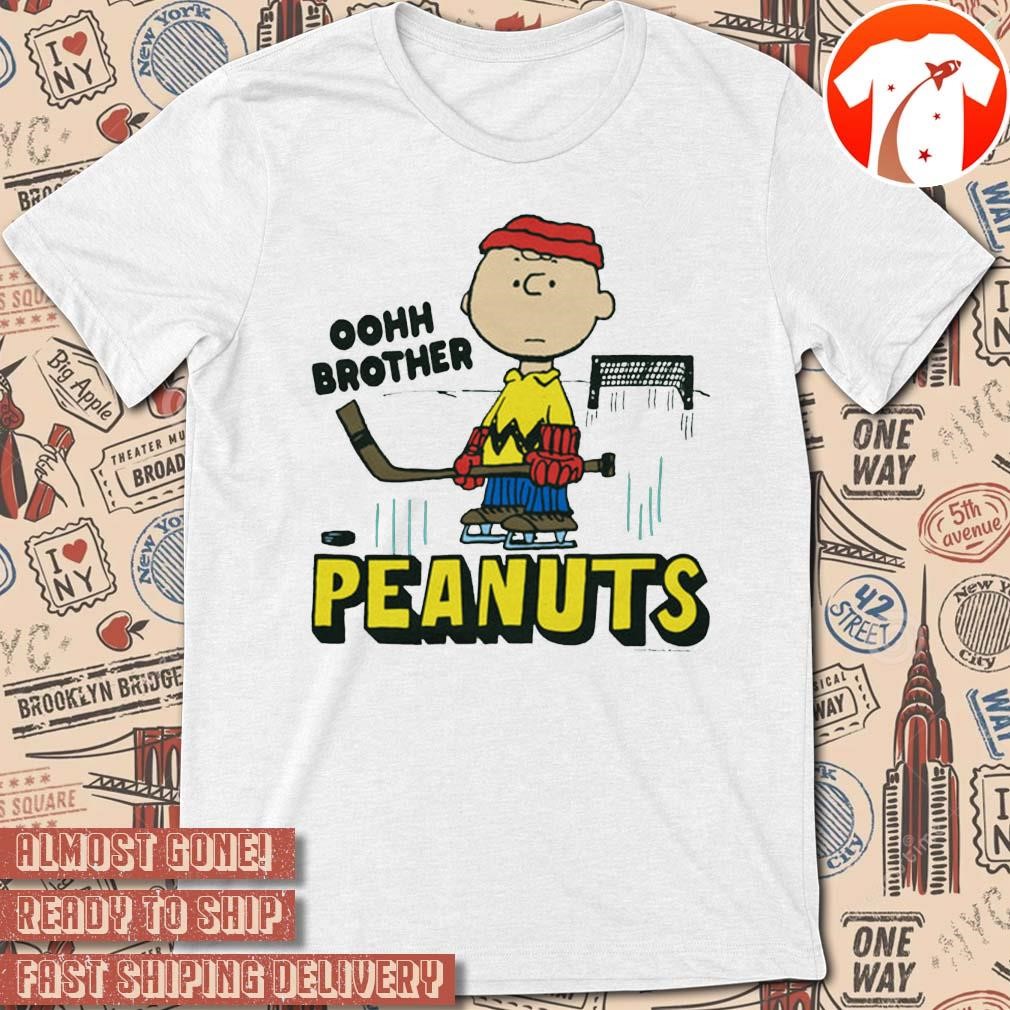 Official Peanuts Charlie Brown Oohh Brother Painting t-shirt