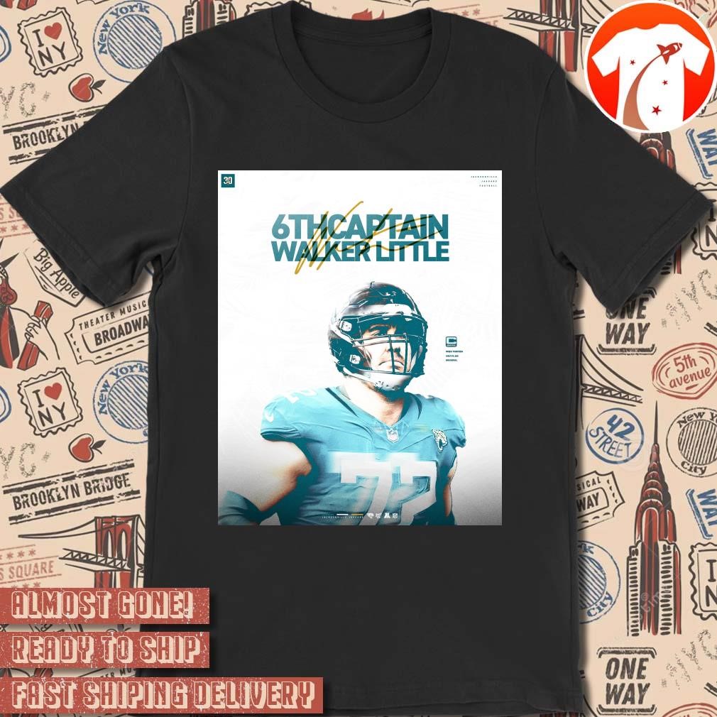 Official Poster Jacksonville Jaguars Vs Houston Texans Week Thirteen 6Th Captain Walker Little Signature t-shirt