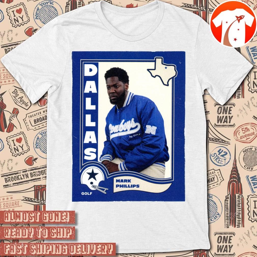 Official Poster Mark Phillips Dallas Cowboys By Golf Saturday December 14 NFL Football t-shirt