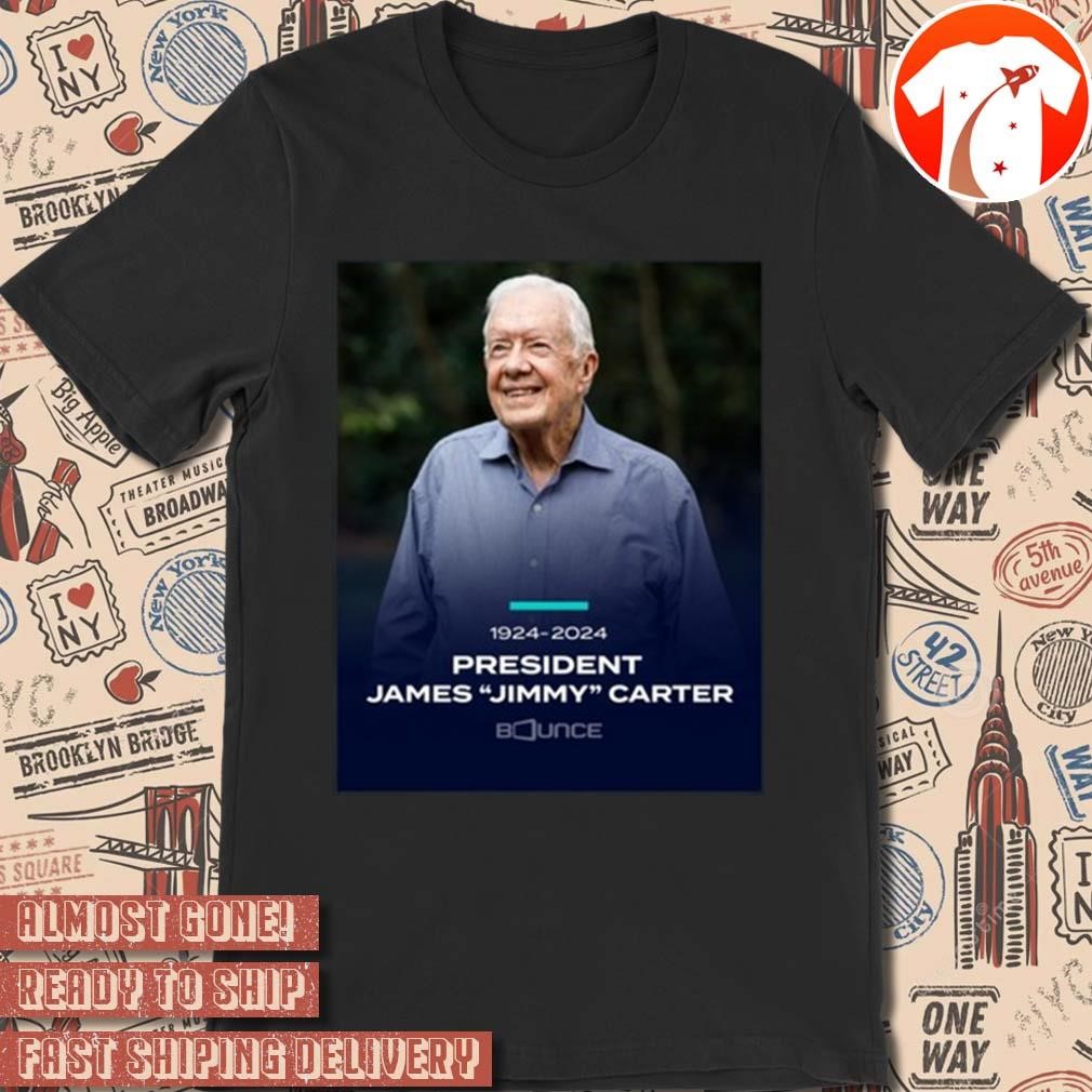 Official Poster RIP President James Jimmy Carter 1924 - 2024 t-shirt