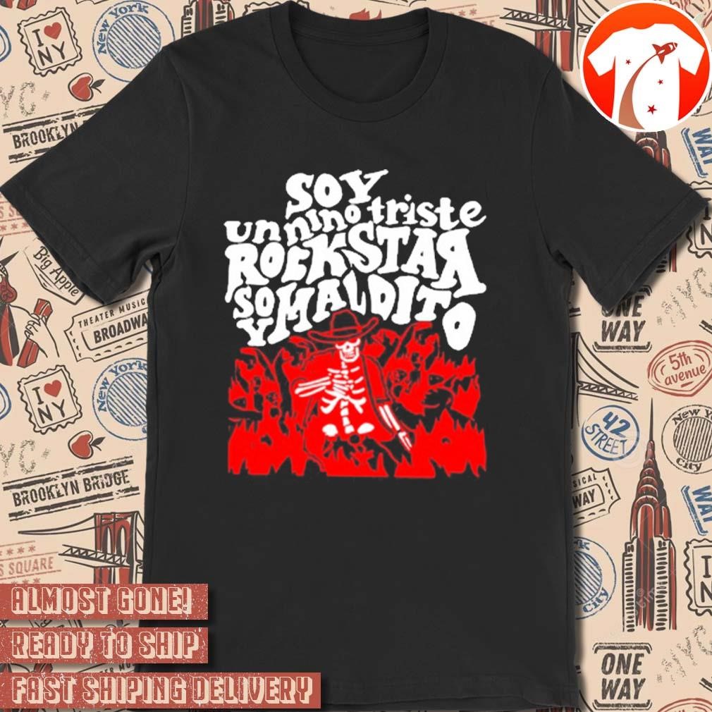 Official Sad Boyz Soy Un Nino Triste Maldito Painting t-shirt